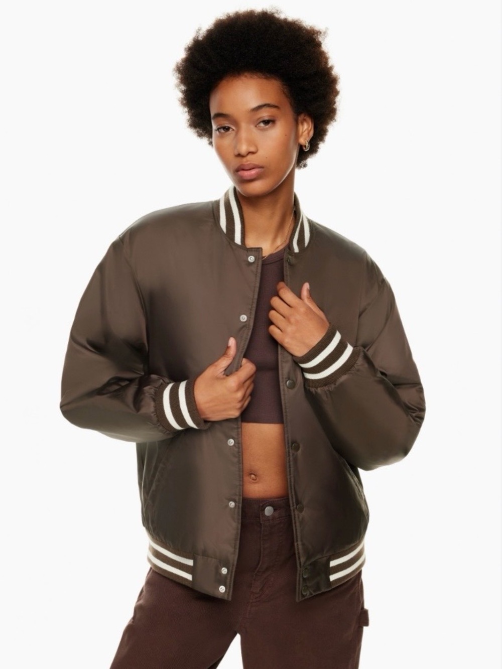 Aritzia Tna Stadium Jacket size XXS